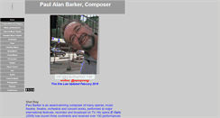 Desktop Screenshot of paulalanbarker.net